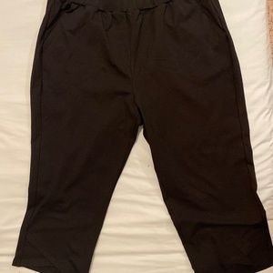 Pant knit crop x Hem